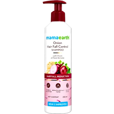 Mamaearth Onion Hair Fall Shampoo For Hair Growth And Hair Fall Control - 250ml -223739043 - Rokomari product